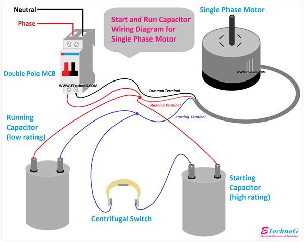 Single Phase Compressor Wiring Diagram